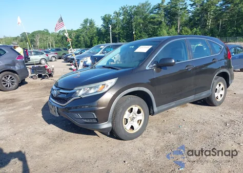 2015 Honda Cr-V Lx from USA, damaged, VIN 5J6RM4H37FL026212